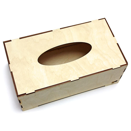 Lesena škatlica - zložljiva