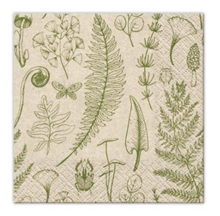 EKO serviete za decoupage Forest Nature - 1 kos