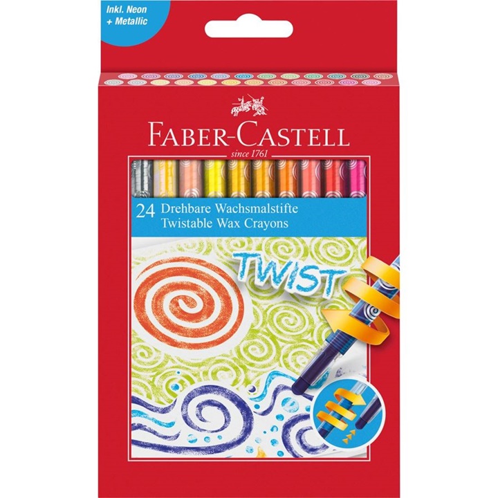 Faber Castell voščenke Twist / različni kompleti