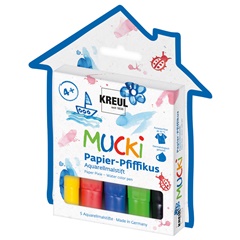 Flomastri za papir ali tekstil MUCKI KREUL 5 kosov