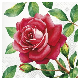 Serviete za decoupage Special Rose - 1 kos 