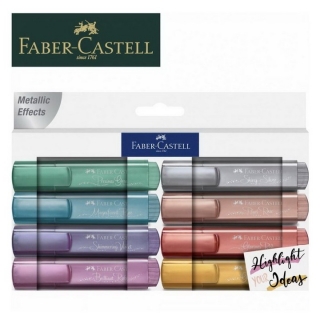 Set kovinskih označevalnikov Faber-Castell 8 kosov