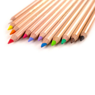 Suhi pastel v svinčniku KOH-I-NOOR / različni odtenki