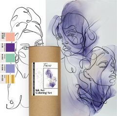 Kamenskaya 'Faces' - komplet črnila