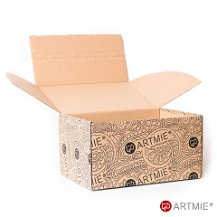 Kartonska škatla s tiskom ARTMIE 10 kosov - različne velikosti