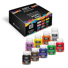 Komplet akrilnih barv ACRYL PRO Composite