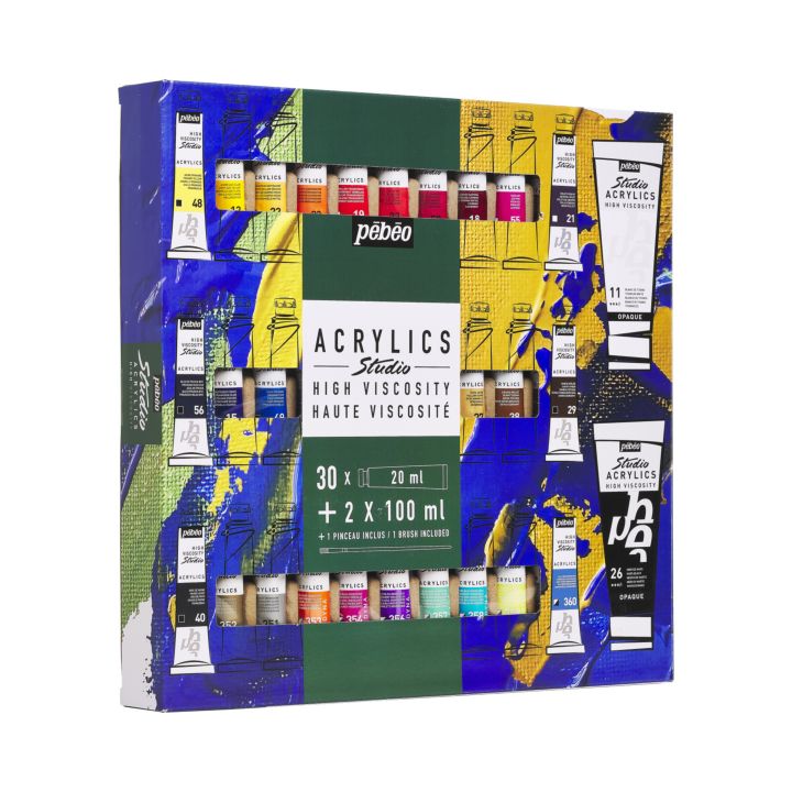 Komplet akrilnih barv Pebeo Studio
