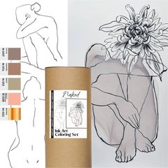 Komplet črnil KAMENSKAYA 'NAKED'
