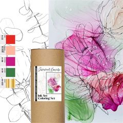 Komplet črnil KAMENSKAYA 'SUMMER FLOWERS'