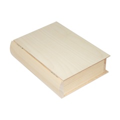 Lesena škatla knjiga 21 x 27.5 x 7 cm