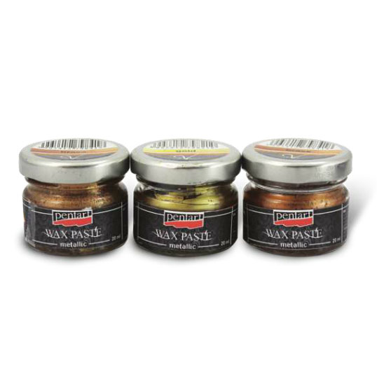 Metalik voščena pasta 20 ml | izbira barv