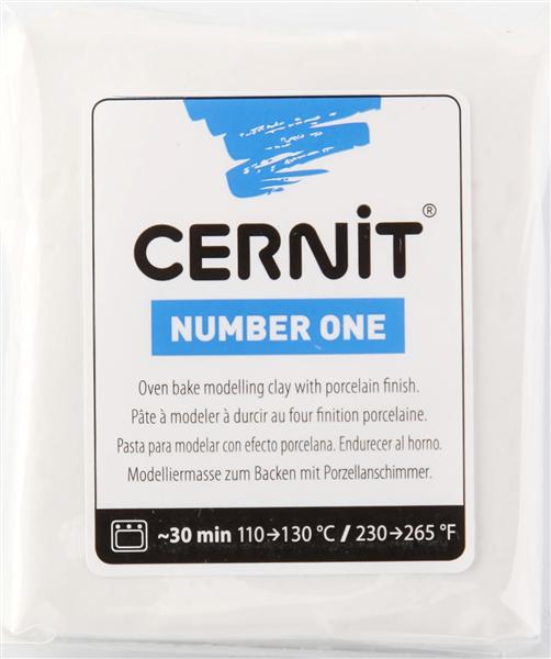 Masa za modeliranje Cernit 56 g. - Opaque White