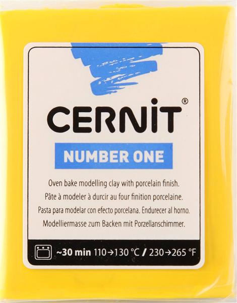 Masa za modeliranje Cernit 56 g. - Yellow