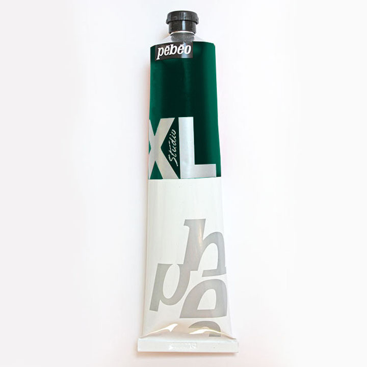 Oljna barva STUDIO XL 200 ml - phtalo smaragd zelena 