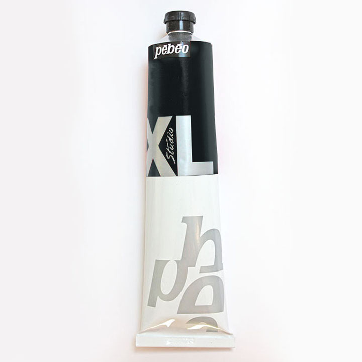 Oljna barva STUDIO XL 200 ml - slonovina črna 