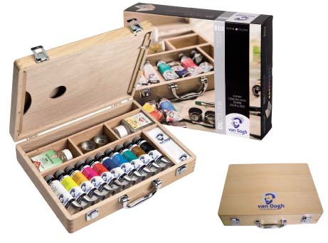 Oljne barve Van Gogh - osnovni paket 10x40 ml