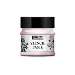 Pasta za šablone biserna Stencil Paste Pentart 50ml