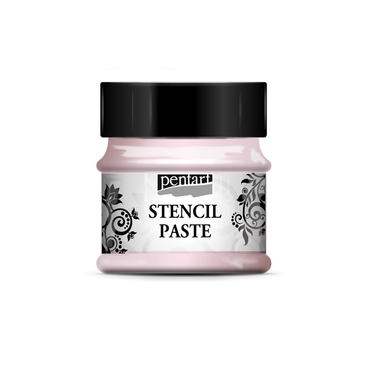 Pasta za šablone biserna Stencil Paste Pentart 50ml | različne barve
