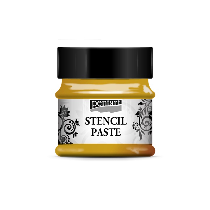 Pasta za šablone metalik Stencil Paste Pentart 50ml | različne barve