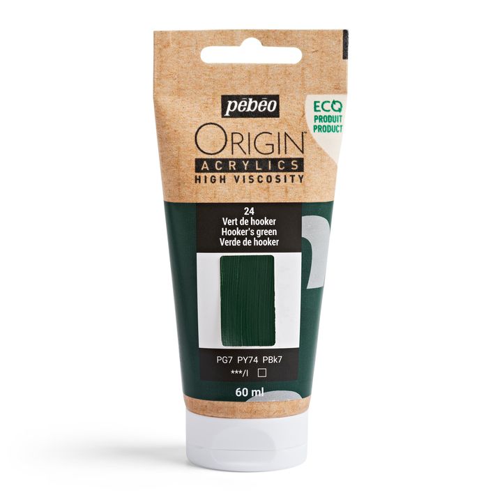 Pebeo ORIGIN Akrilna barva 60 ml | hooker´s green