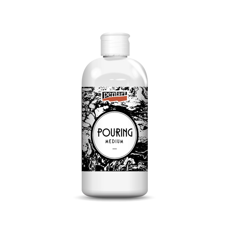 Profesionalni tekoči medij Pouring medium Pentart 500 ml