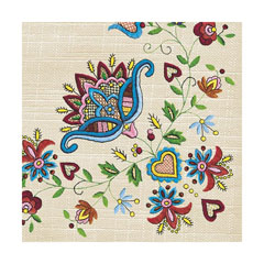 Servieta za decoupage - Kashubian Folk 1 - 1 kom