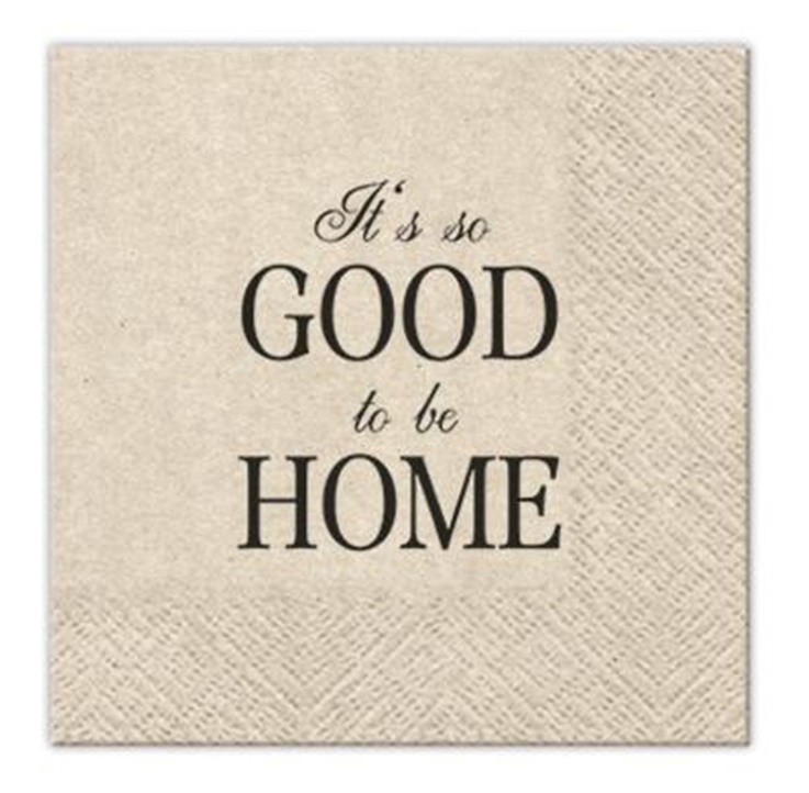Serviete za decoupage Good to be Home - 1 kos