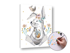 Slikanje po številkah BIG Bunny | srednja težavnost