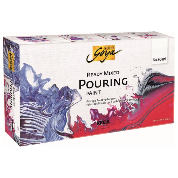 SOLO GOYA Ready Mixed pouring set 6 kosov