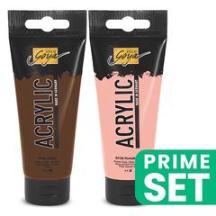 Solo Goya Set akrilnih barv 2x100 ml - kožna barva Duo