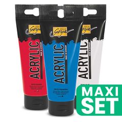 Solo Goya Set akrilnih barv 3x100 ml - Morski toni
