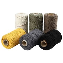 Vrvica za makrame 4 mm x 55 m | različne barve