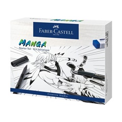 Začetni set za risanje manga stripov Faber-Castell